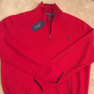 Ralph Lauren Polo long sleeve zip neck sweater